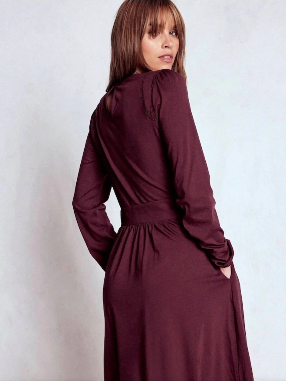 Boden Purple Mila Short Jersey Dress, Size 4